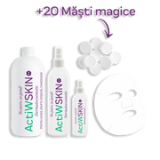 ActiWSKIN - PENTRU ACNEE - Pachet mare - Tratament 21-25 zile