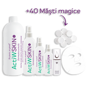 ActiWSKIN - PENTRU ACNEE - Pachet Complet - Tratament 42-50 de zile